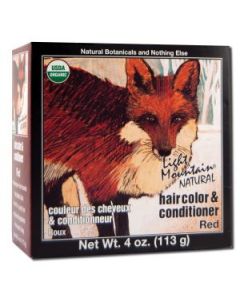 Natural Hair Color and Conditioner Red