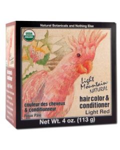 Natural Hair Color and Conditioner Light Red