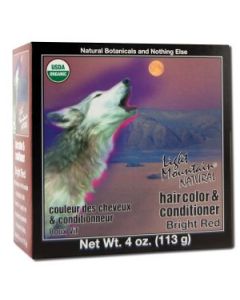 Natural Hair Color and Conditioner Bright Red