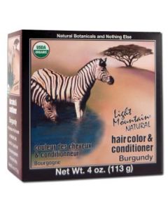 Natural Hair Color and Conditioner Burgundy