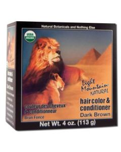 Natural Hair Color and Conditioner Dark Brown