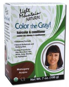 Color the Gray Natural Haircolor and Conditioner Mahogany