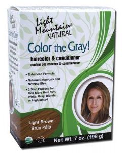 Color the Gray Natural Haircolor and Conditioner Light Brown