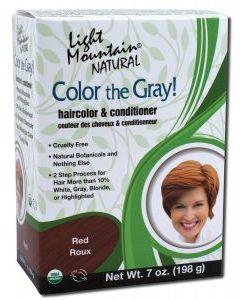 Color the Gray Natural Haircolor and Conditioner Red